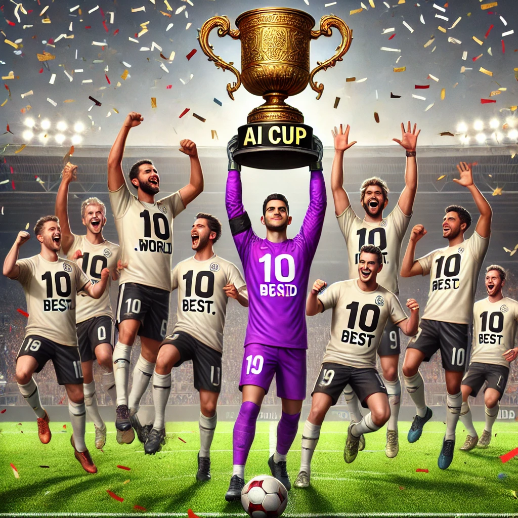 10Best.Global names the 10 Best Football Teams of all time with the help of AI