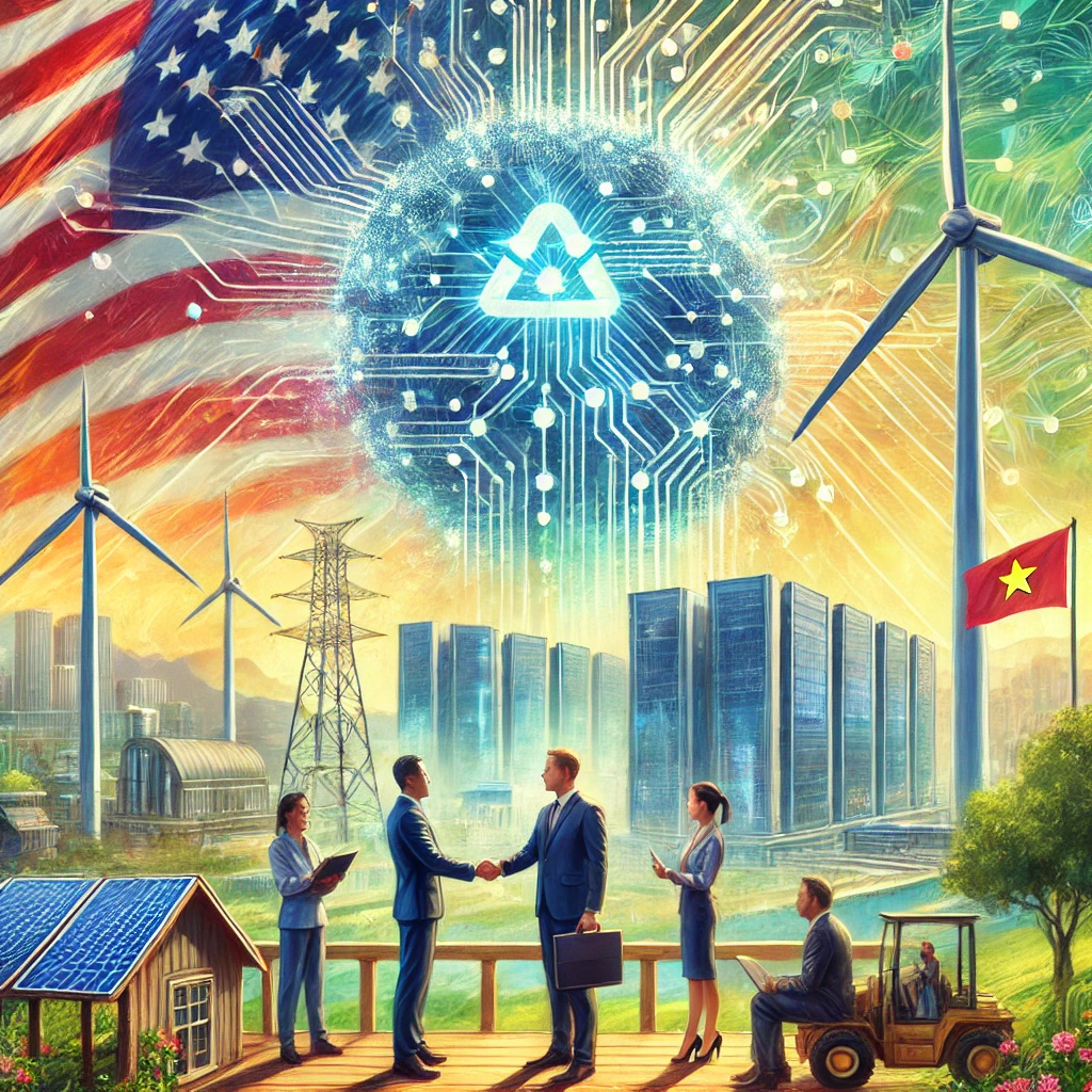 Vietnam and U.S. Firms Partner in Energy, AI, and Data Centers Through MoUs