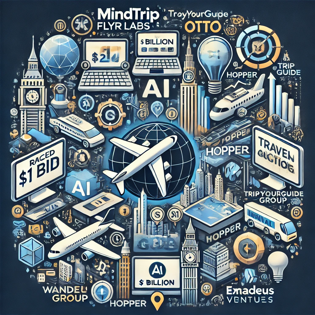 Here is a list of 10 AI-driven travel companies that raised capital in 2024