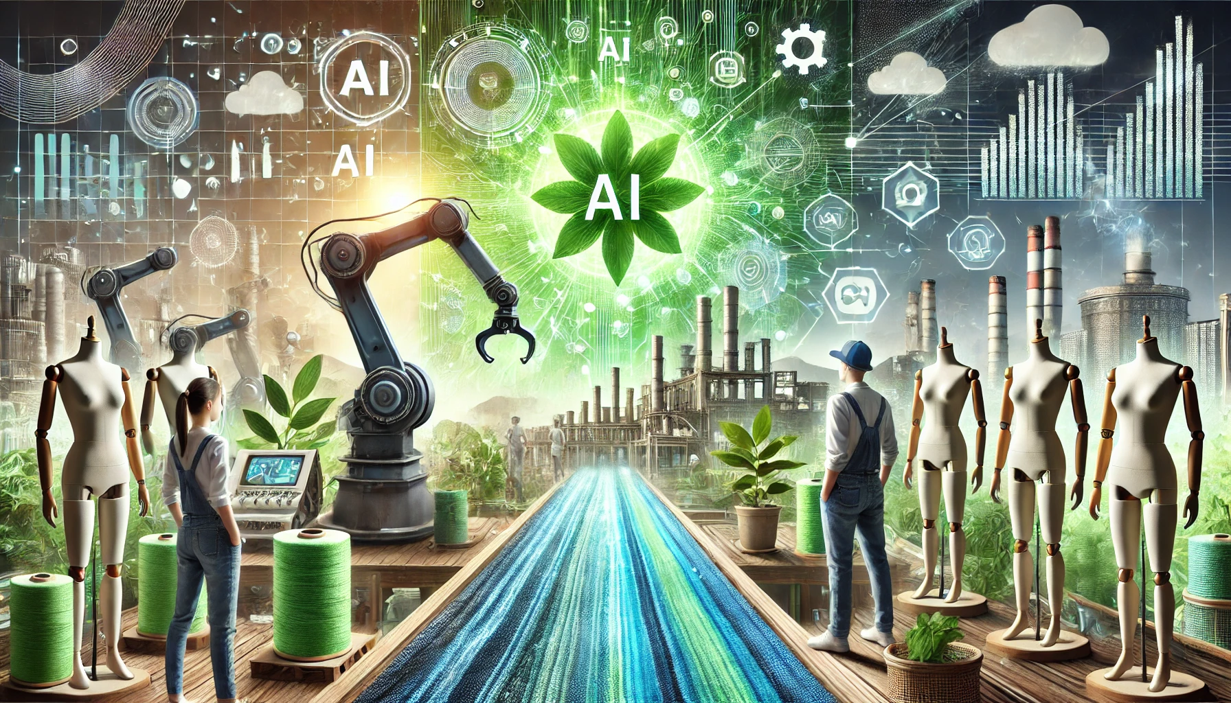 AI Boosts Fashion’s Green Goals, But What About the Workers?