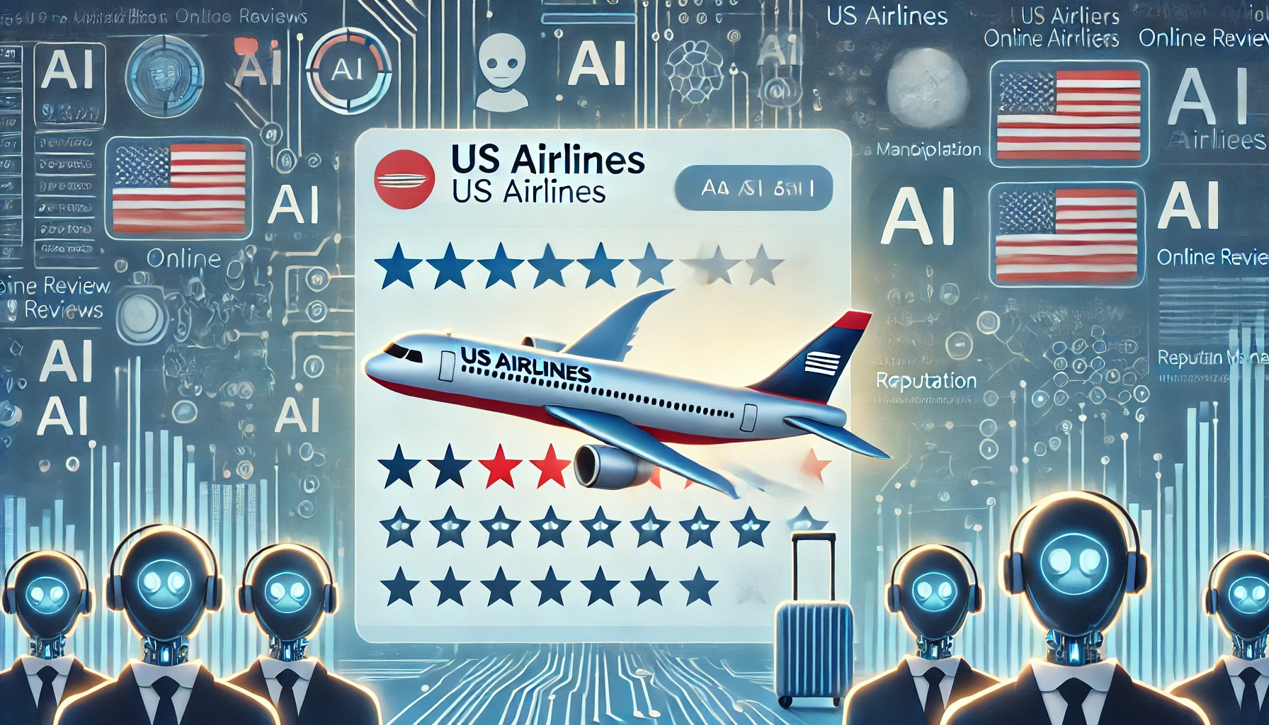 Are US Airlines Using AI-Generated Reviews to Rebuild Reputation Post-COVID?
