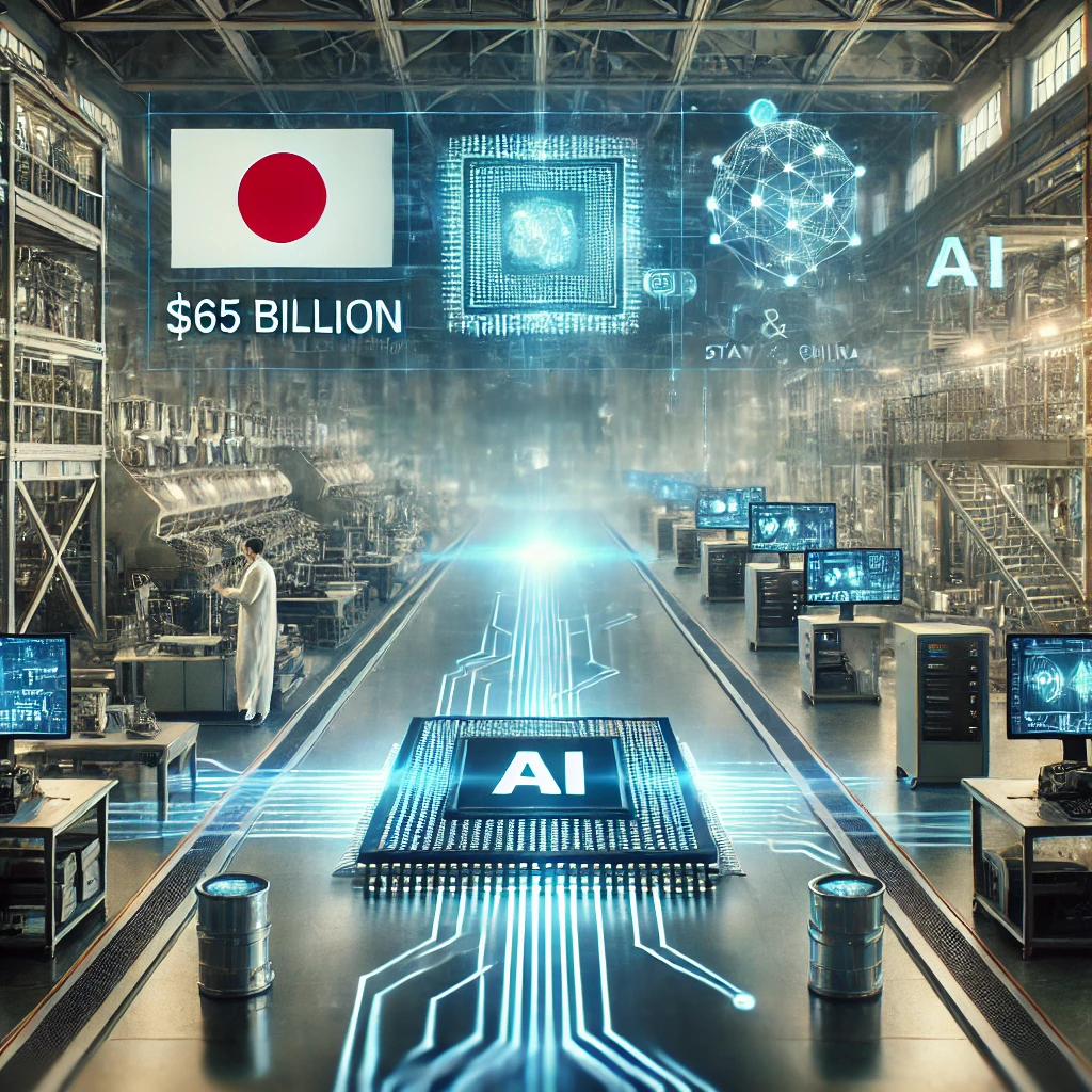 Japan Commits $65 Billion for AI and Chip Development to Close Gap with China