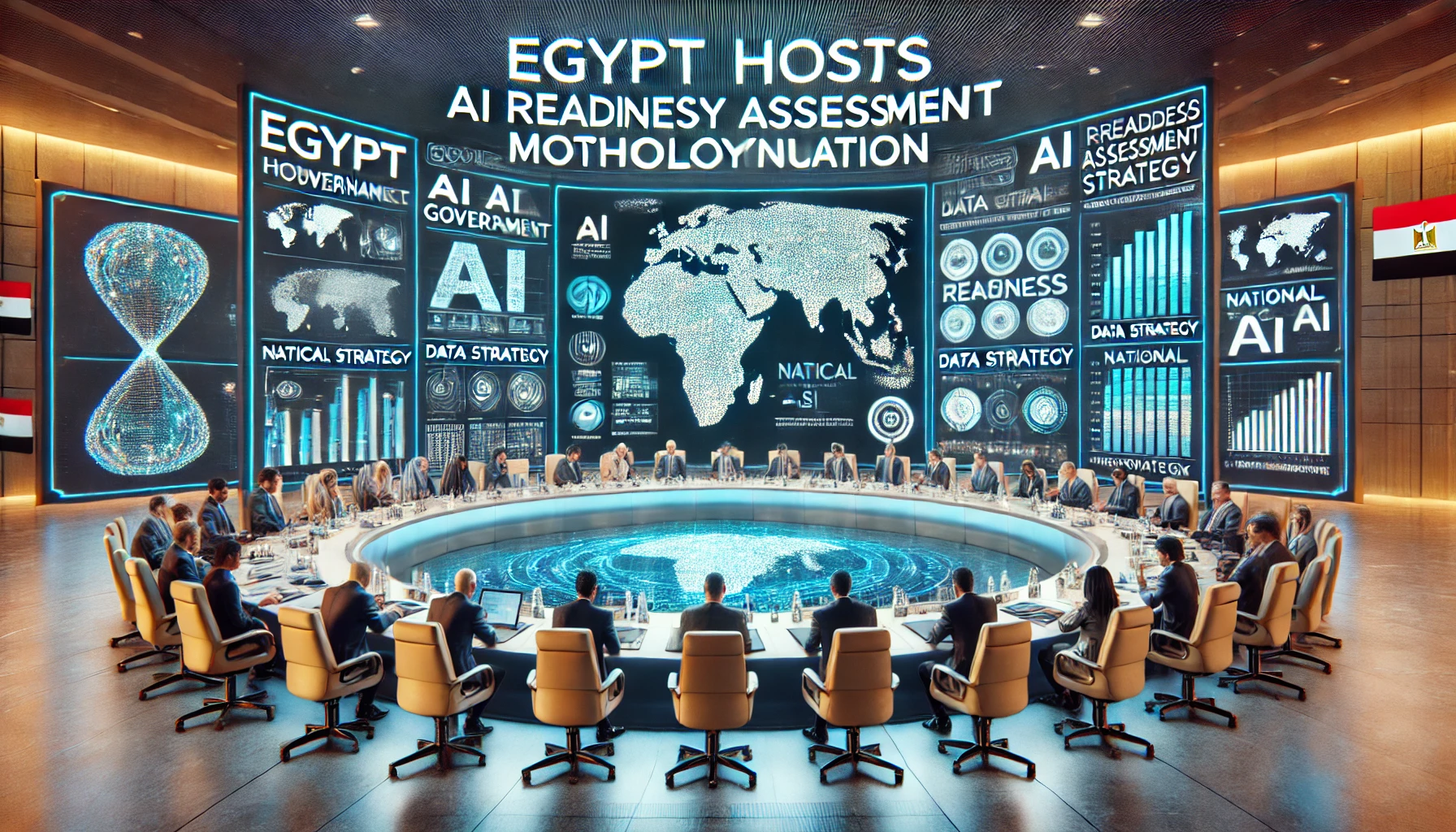 Egypt hosts AI Readiness Assessment Methodology consultation