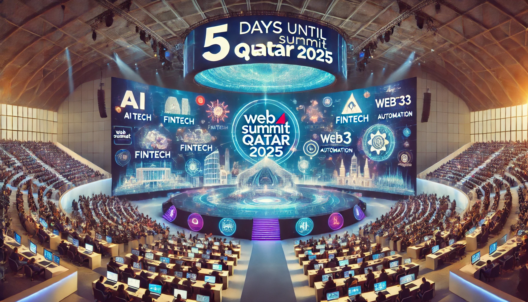 🚀 Only 4 Days Until Web Summit Qatar 2025 – The Future of Tech is Here! 🌍
