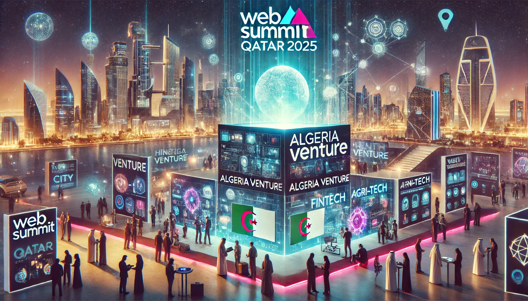 Algeria Venture: Pioneering the Startup Ecosystem at Web Summit Qatar 2025