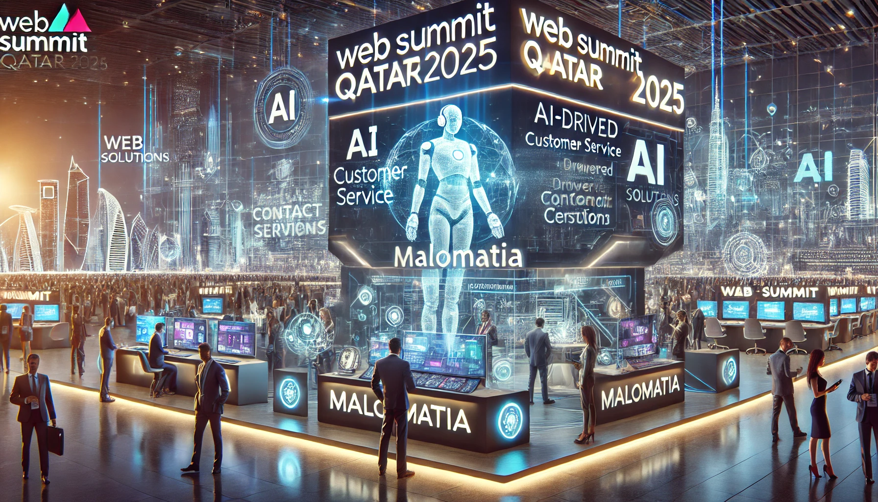 Malomatia: Driving Digital Transformation at Web Summit Qatar 2025