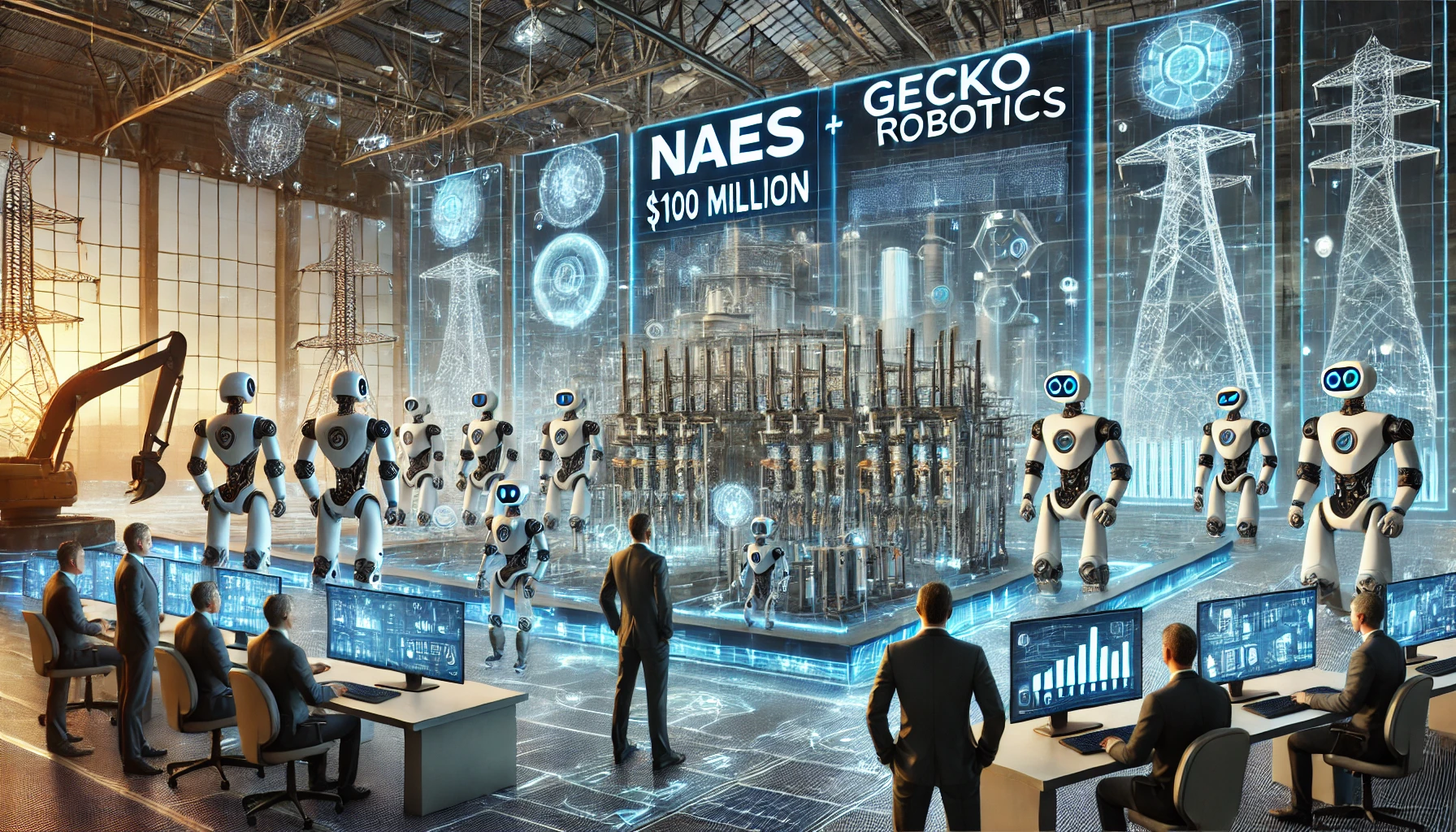 NAES and Gecko Announce $100M Deal Deploying AI and Robotics to Transform the American Power Grid