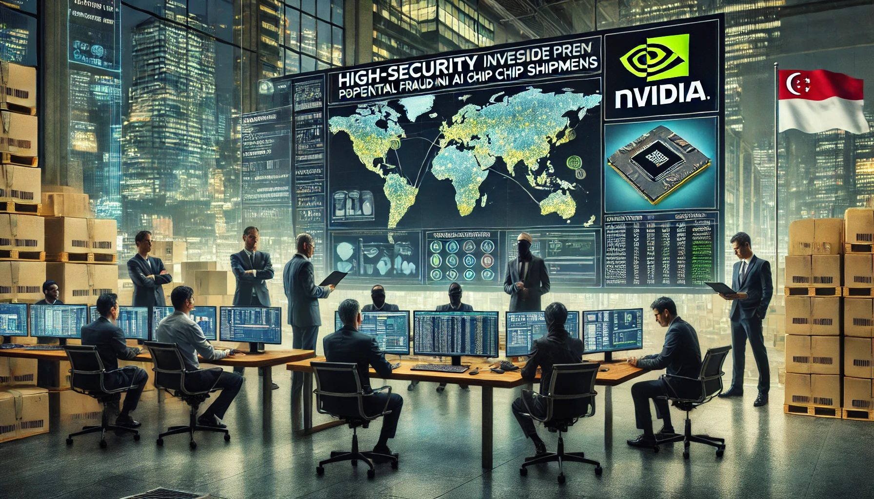 Singapore Probes Potential Fraud in Nvidia AI Chip Shipments