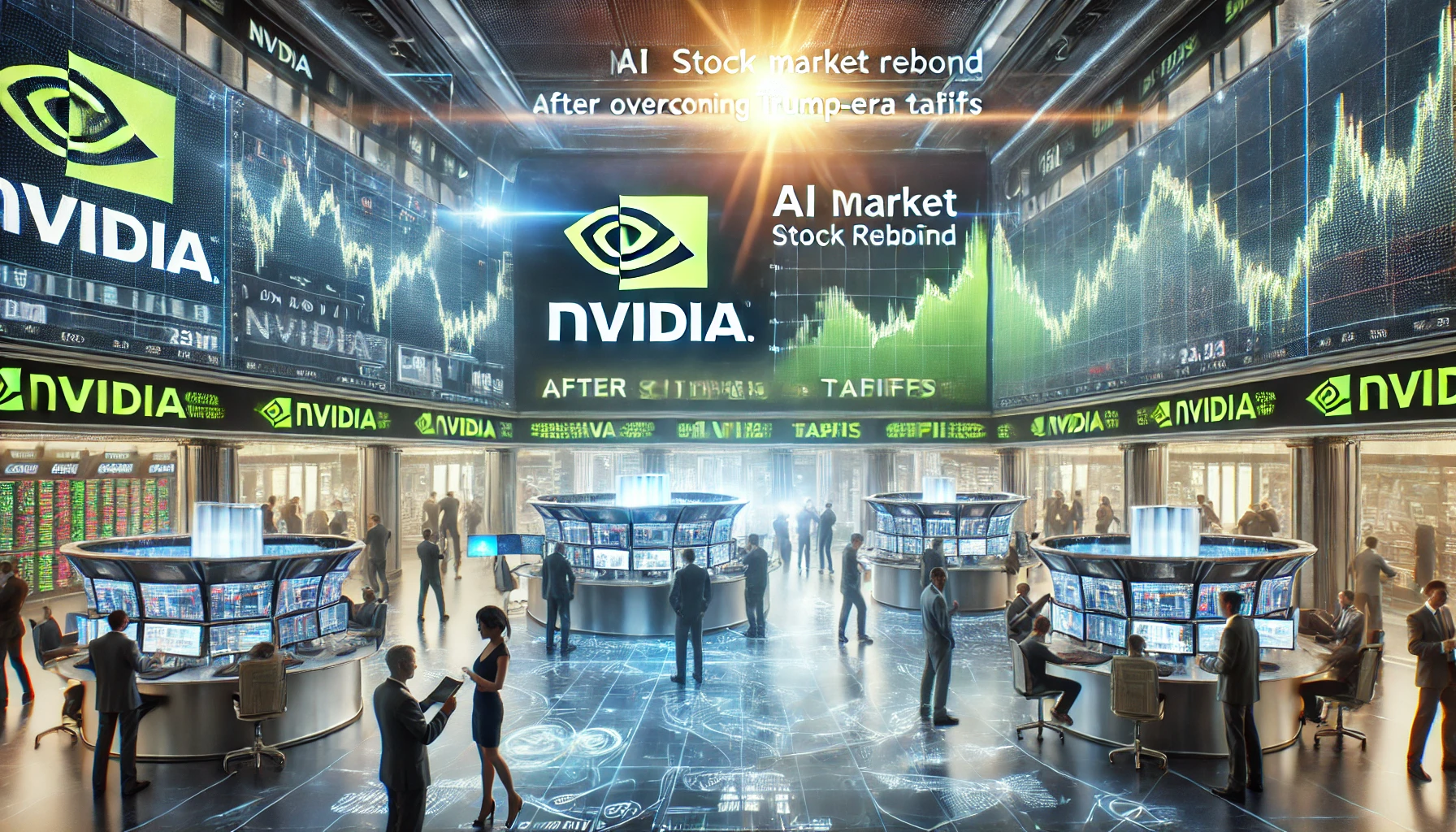 Nvidia Leads AI Stock Rebound After Shaking Off Trump Tariff Fears