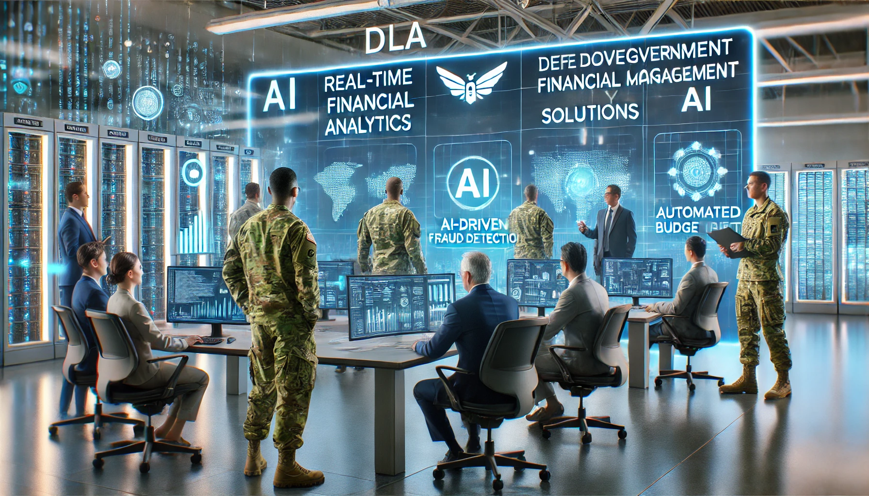 DLA Seeking AI-Powered Financial Management Service