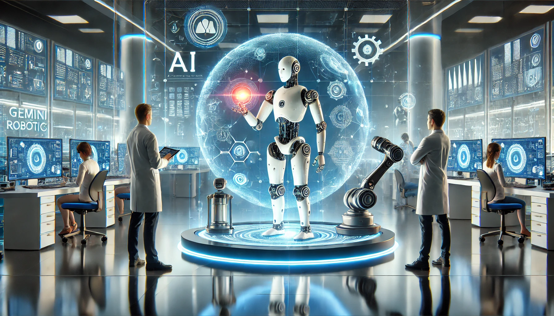 Gemini Robotics brings AI into the physical world