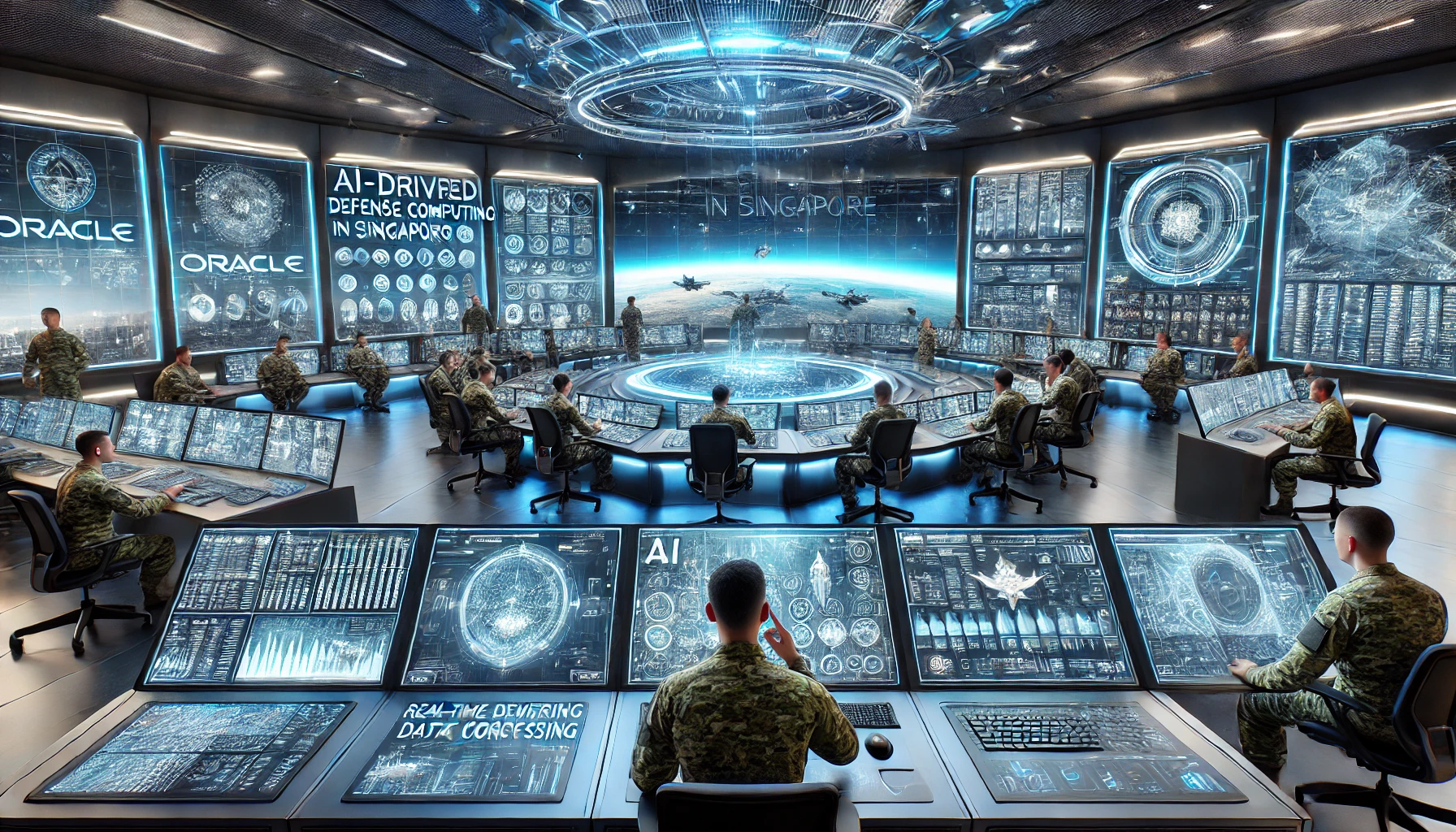 Oracle to provide cloud computing, AI services to Singapore military