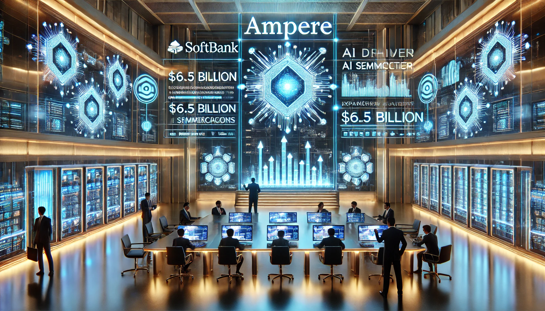 SoftBank expands AI portfolio with $6.5bn Ampere deal