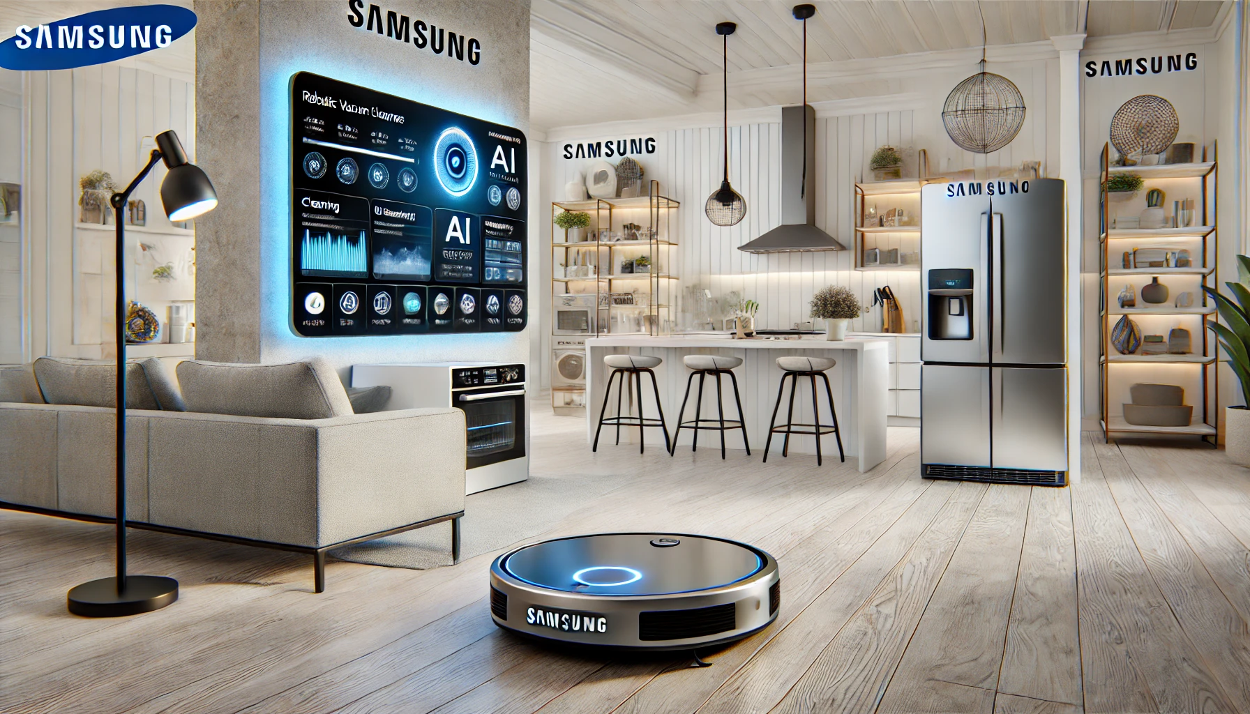 Samsung Roll Out New AI enabled Appliances Aim To Be #1 In Robotic Vacuum Cleaning