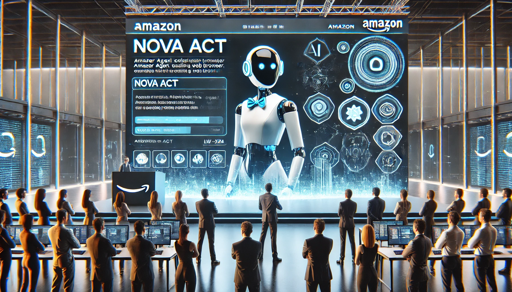 Amazon unveils Nova Act, an AI agent that can control a web browser