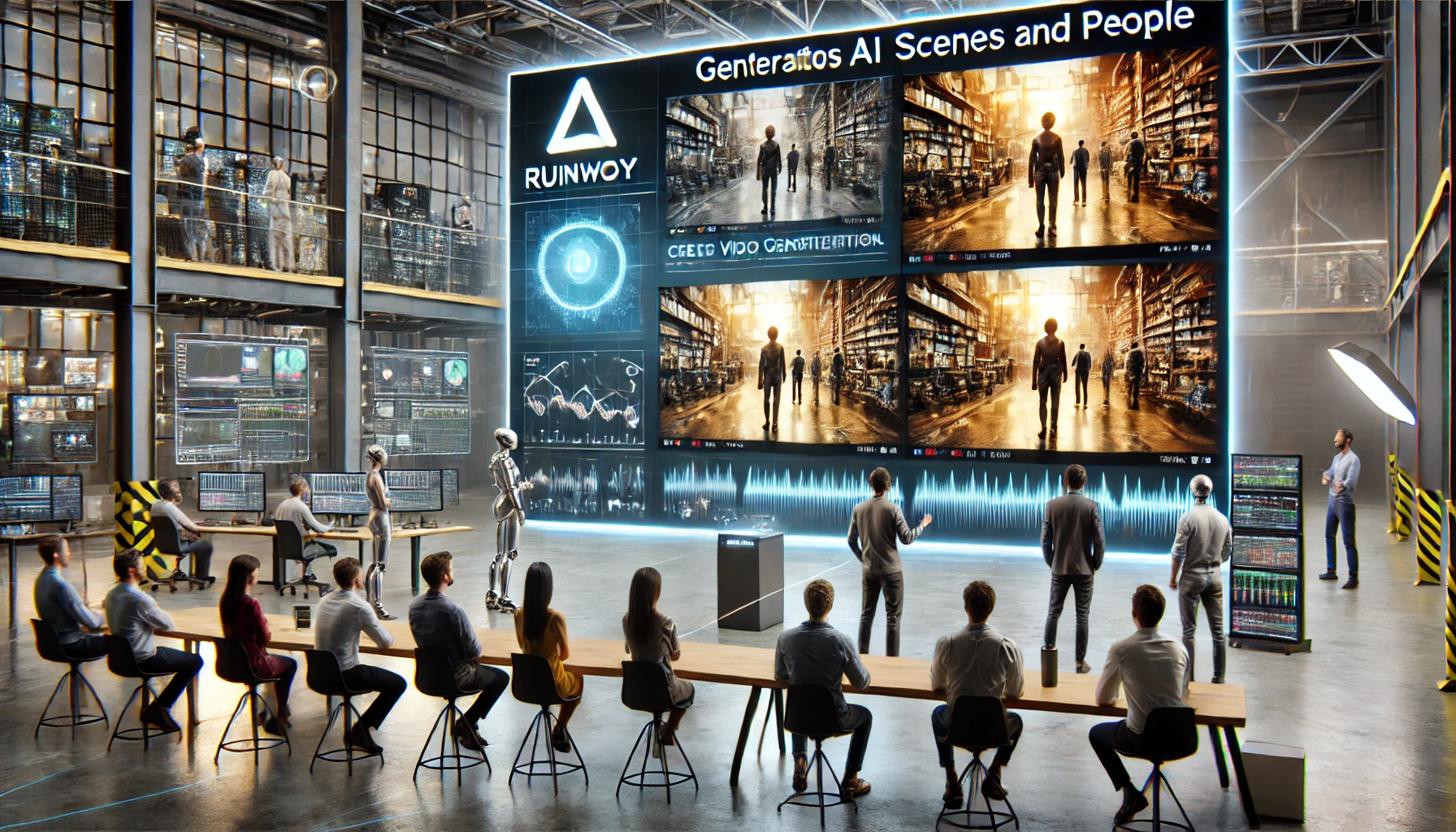 Runway says its latest AI video model can actually generate consistent scenes and people