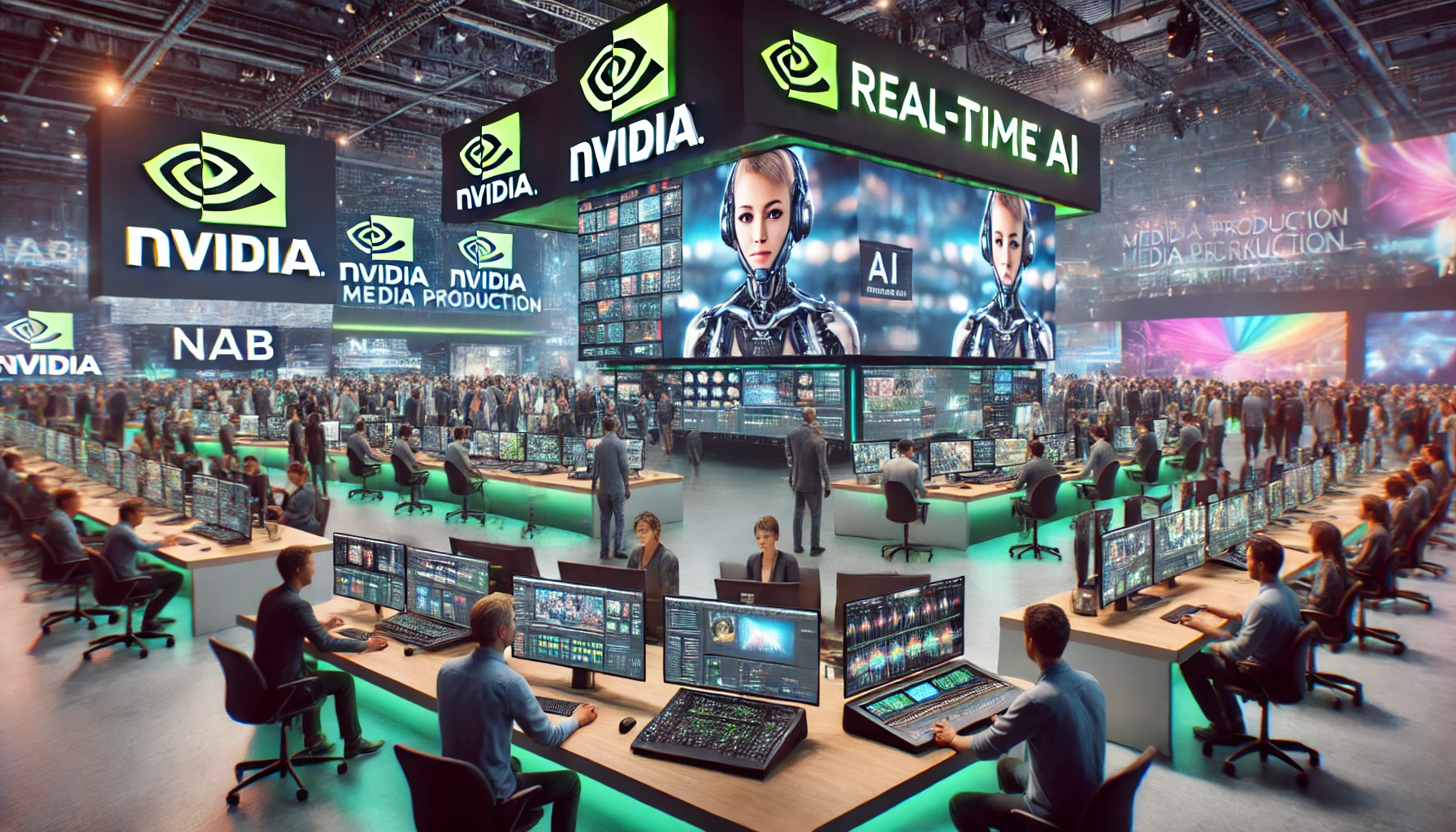 NVIDIA Showcases Real-Time AI and Intelligent Media Workflows at NAB