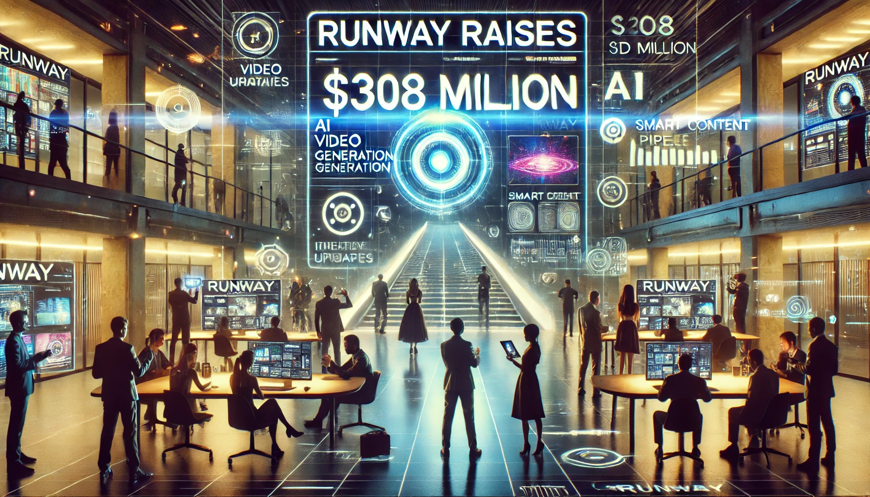 Runway, best known for its video-generating AI models, raises $308M