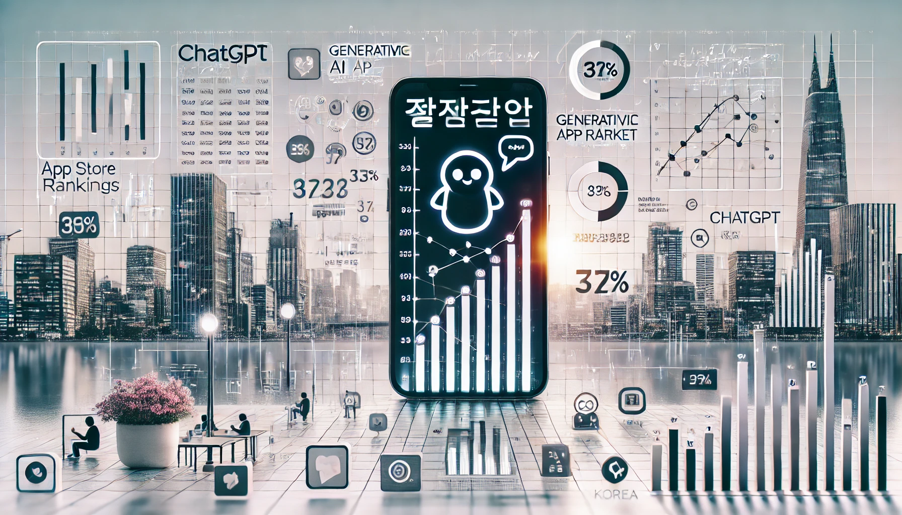 [Graphic News] ChatGPT dominates generative AI app market in Korea