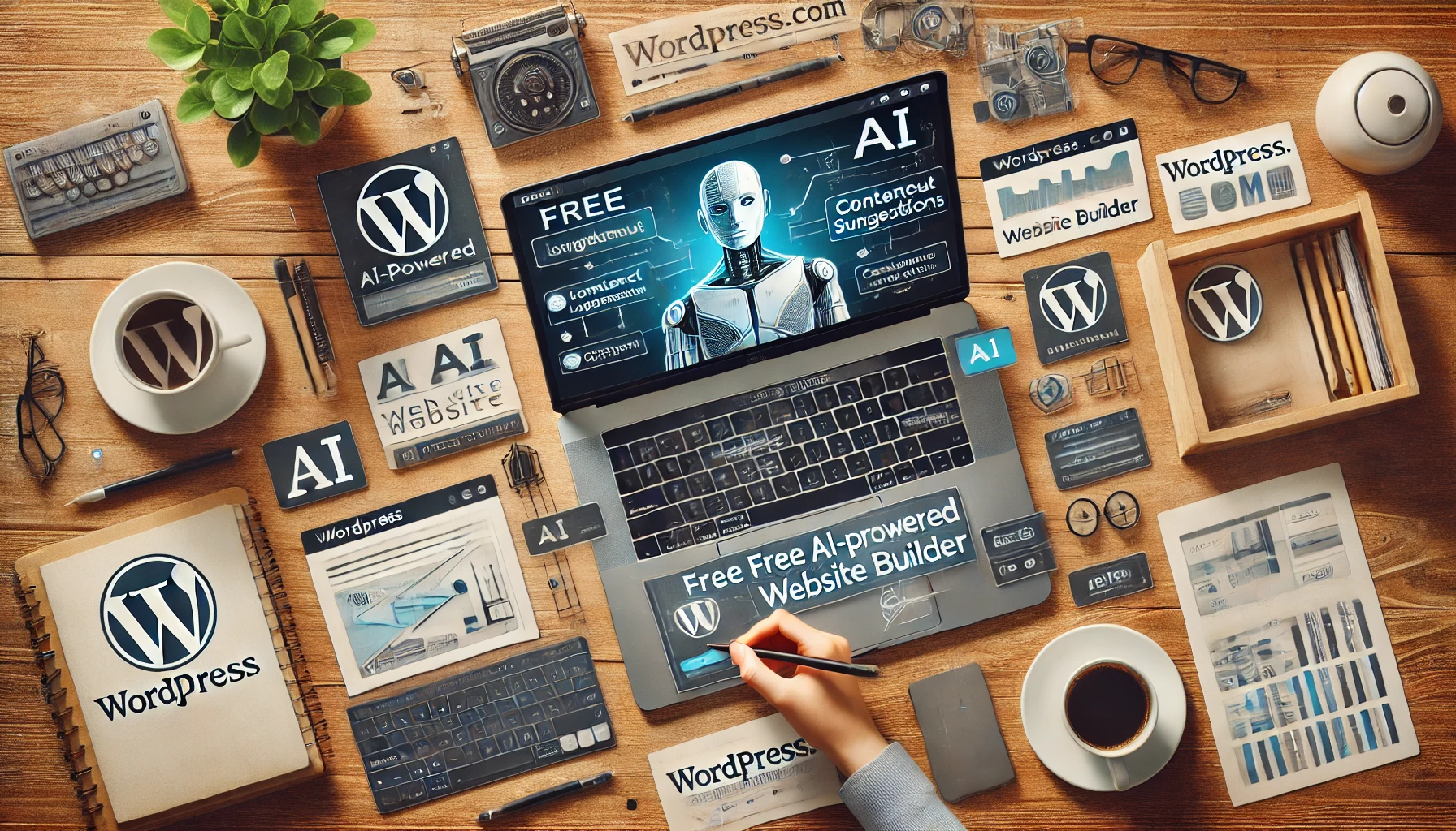 WordPress.com launches a free AI-powered website builder