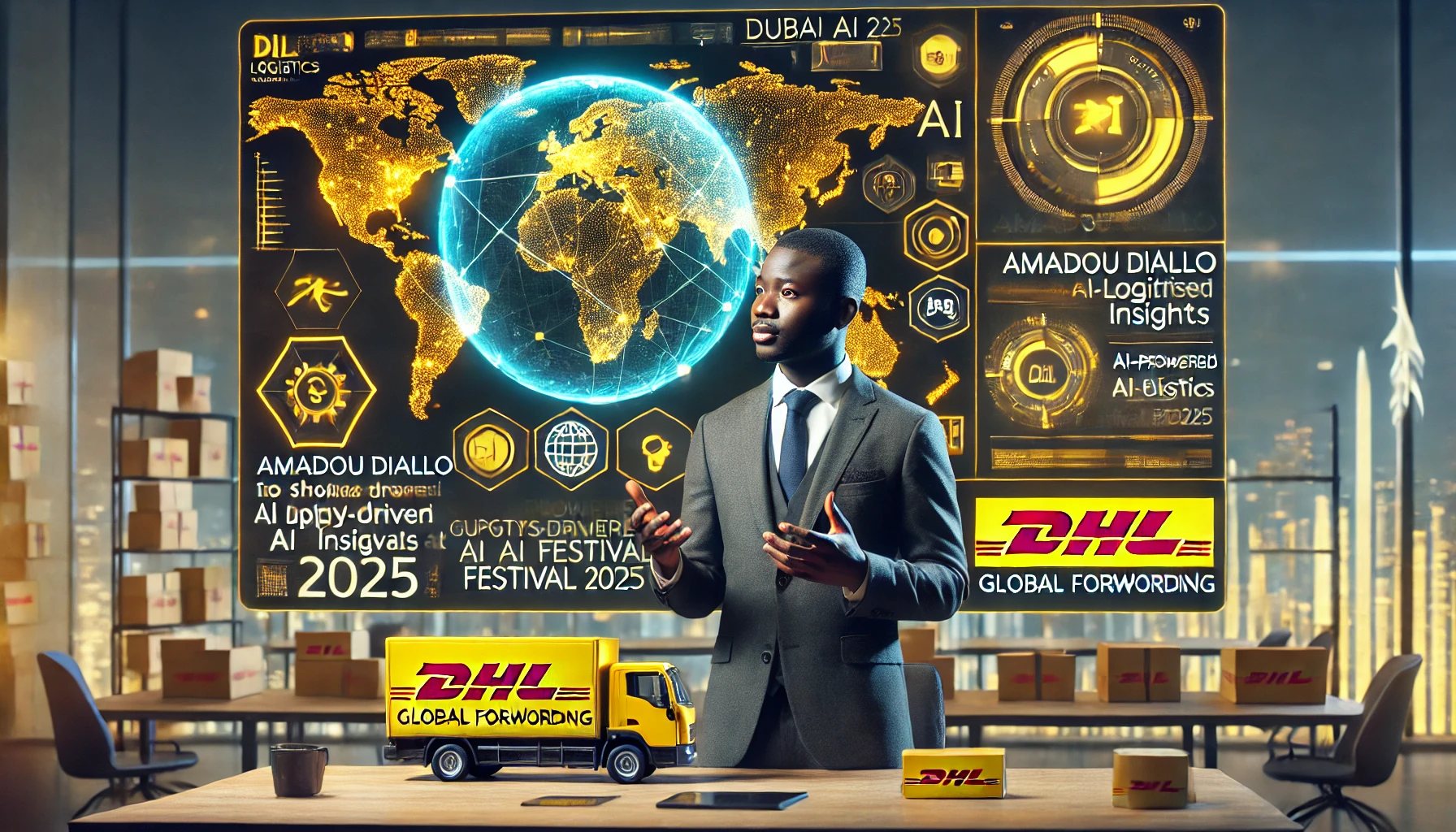 Amadou Diallo of DHL Global Forwarding to Share AI-Driven Logistics Insights at Dubai AI Festival 2025