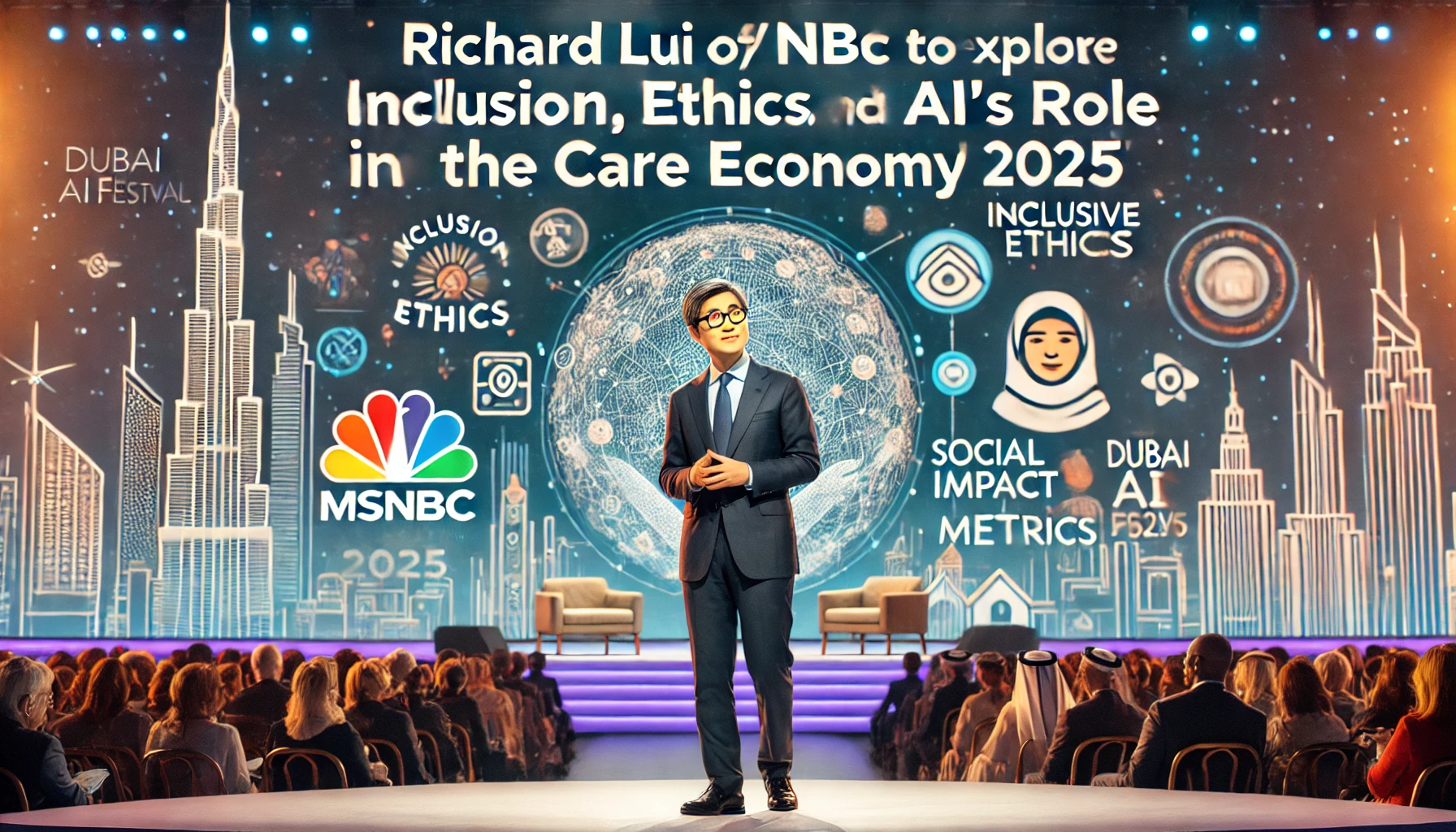 Richard Lui of MSNBC/NBC to Explore Inclusion, Ethics, and AI’s Role in the Care Economy at Dubai AI Festival 2025