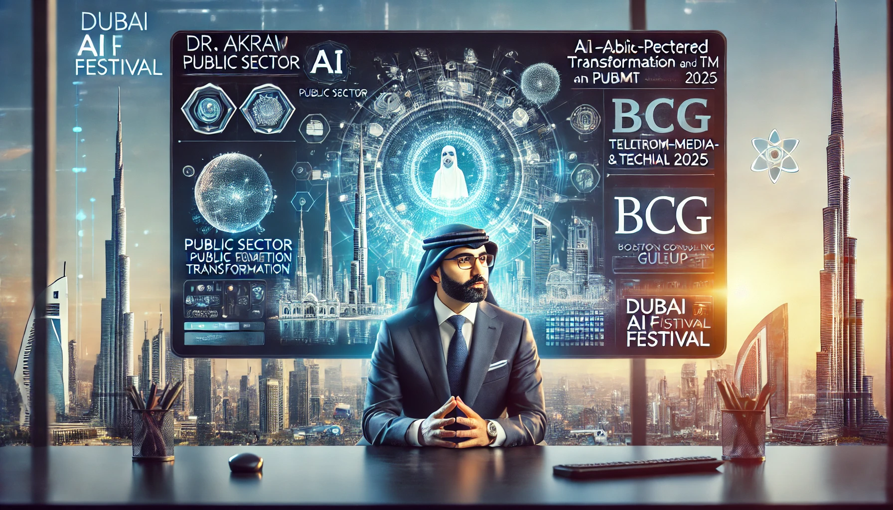 Dr. Akram Awad of BCG to Explore AI-Powered Transformation in Public Sector and TMT at Dubai AI Festival 2025