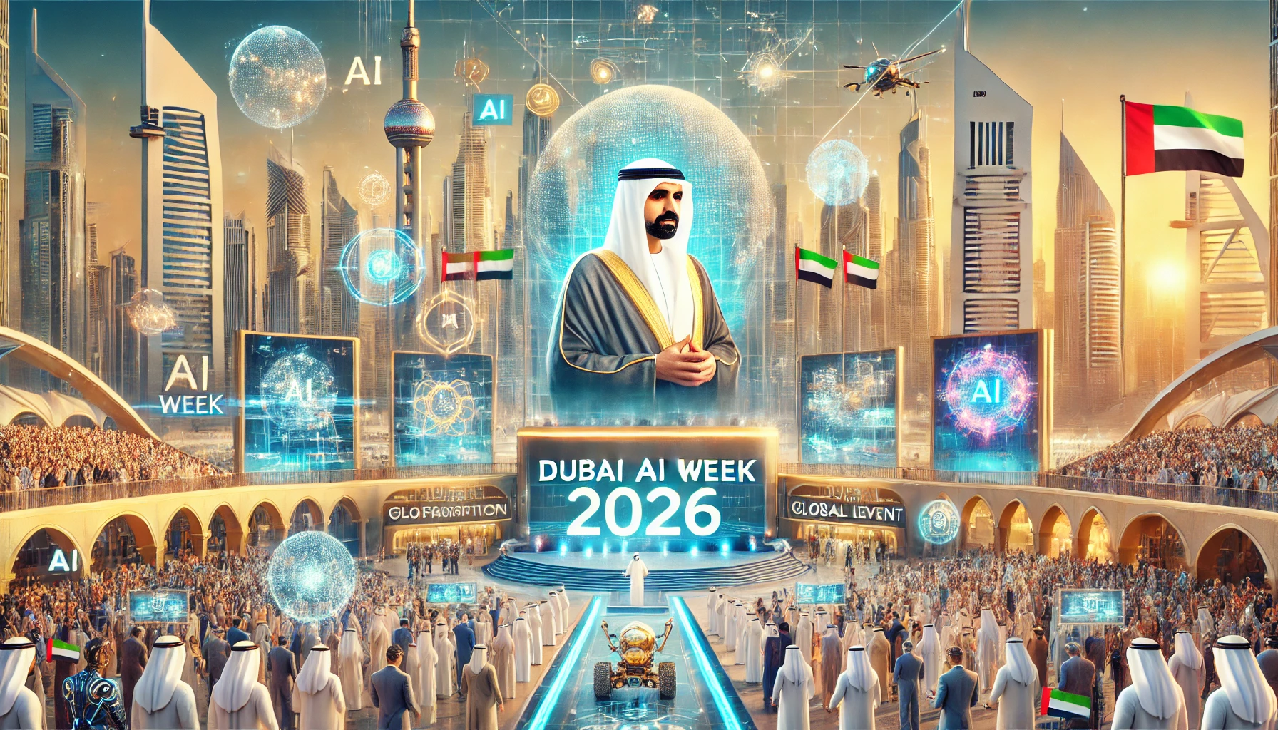 Sheikh Hamdan announces Dubai AI Week 2026: Double the scale, global participation expected