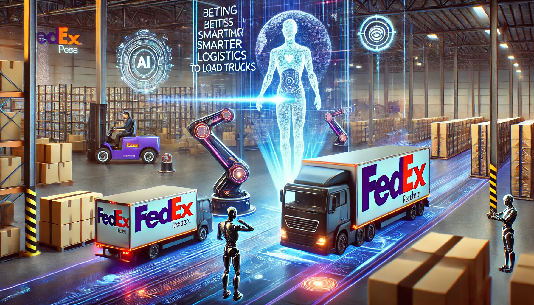 FedEx CEO Bets on Smarter Logistics and Using Robots to Load Trucks