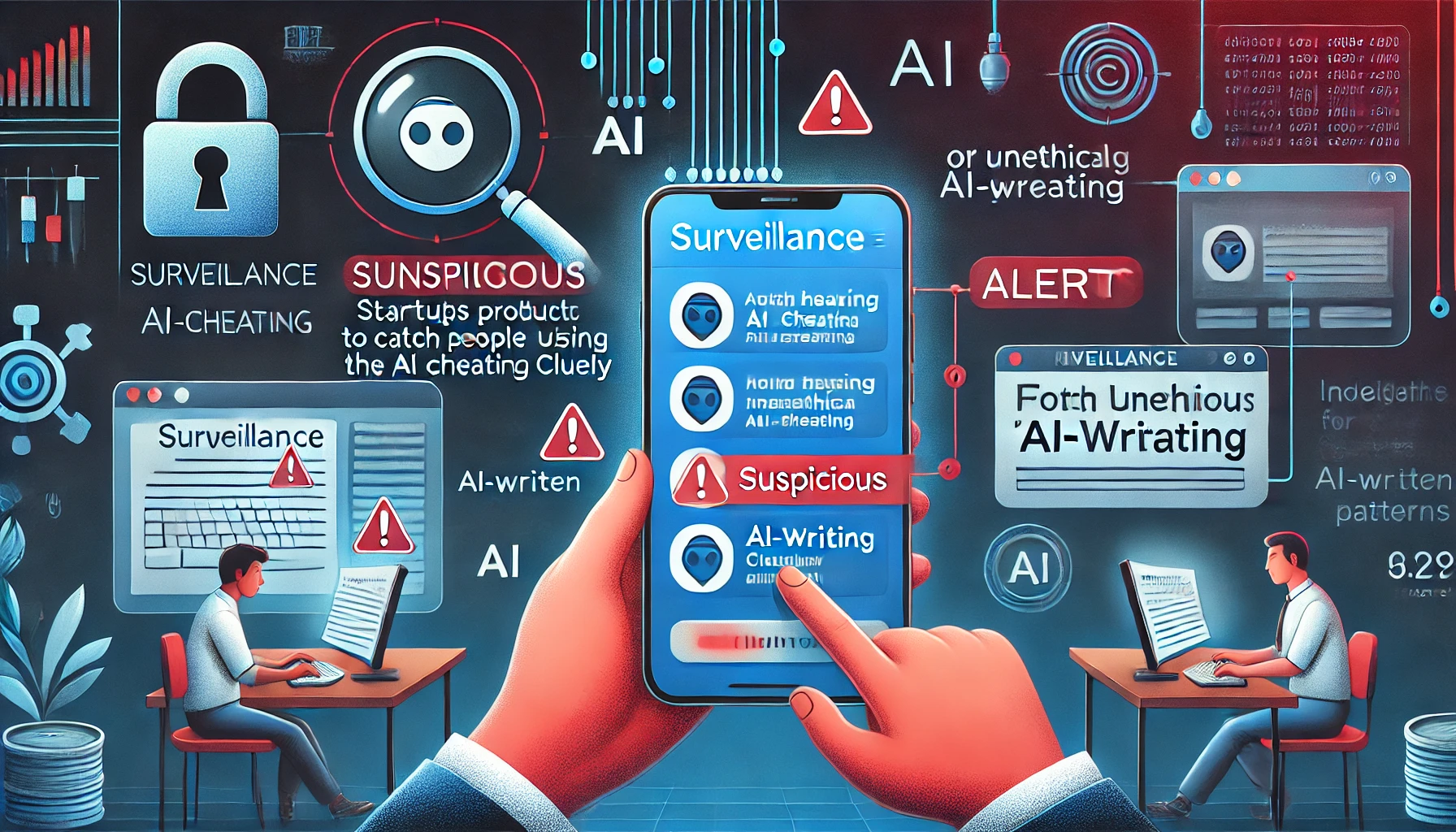 Startups launch products to catch people using AI cheating app Cluely