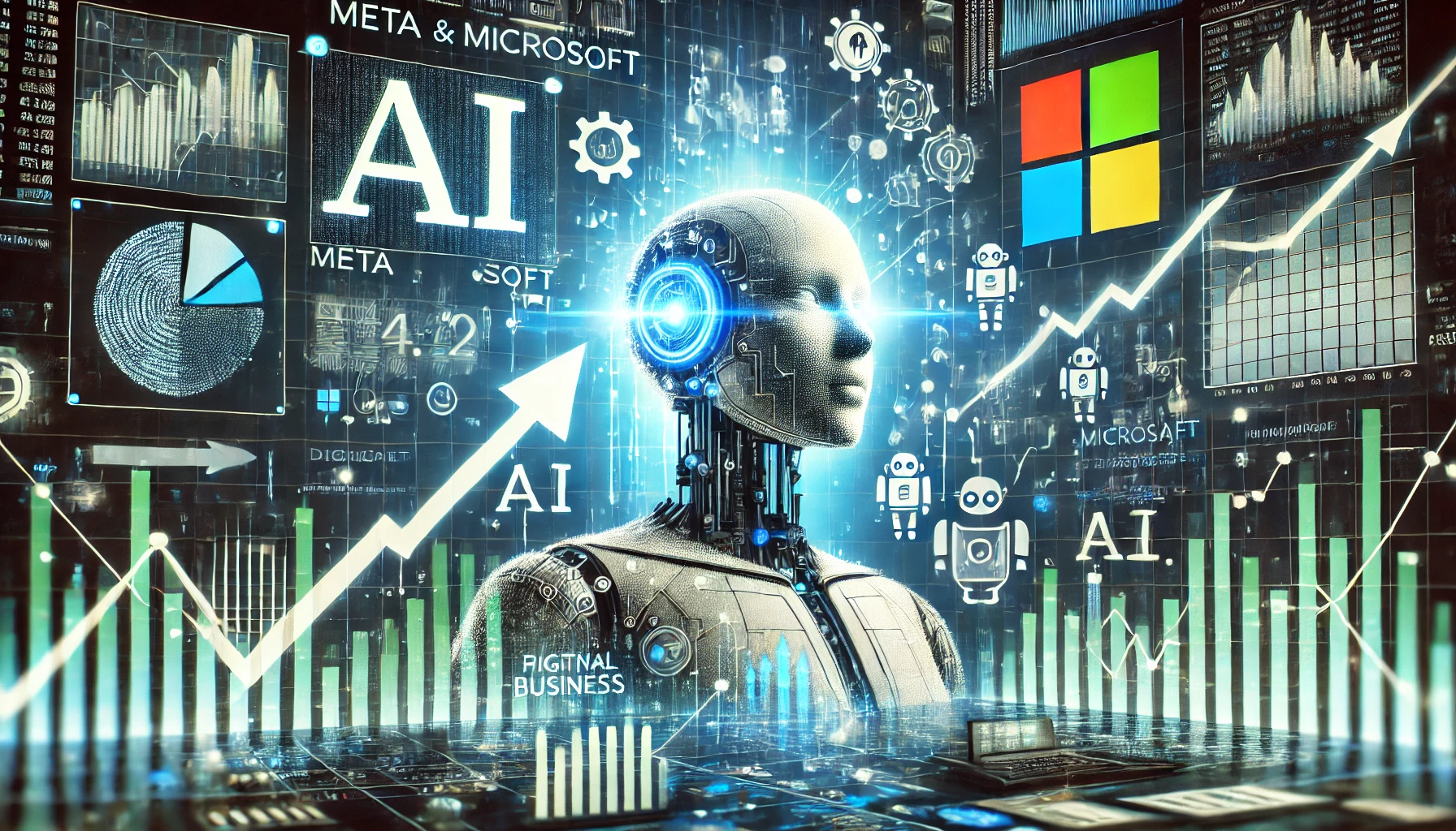 Meta, Microsoft reports lift AI-related stocks