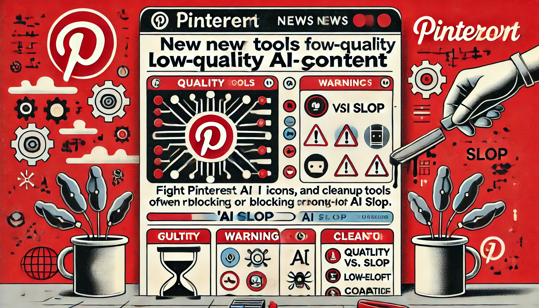 Pinterest launches new tools to fight AI slop