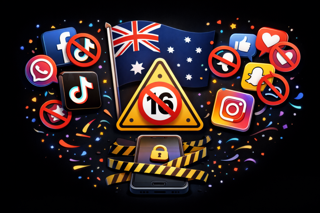 Australia Bans Social Media for Under 16s I