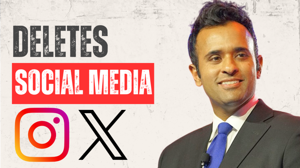 Vivek Ramaswamy deletes social media