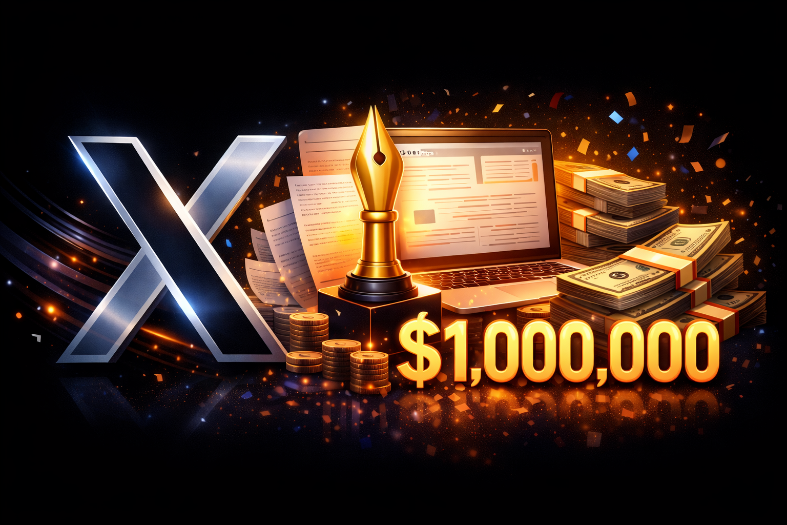 X Million Dollar Long-Form Content Prize Announcement