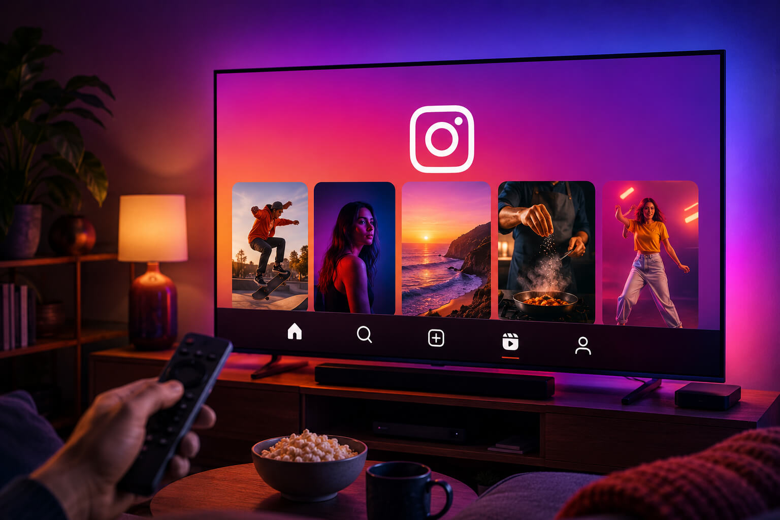 Instagram long-form content CTV