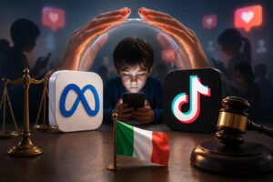 Italy Meta TikTok Minors Social Media Lawsuit Insights