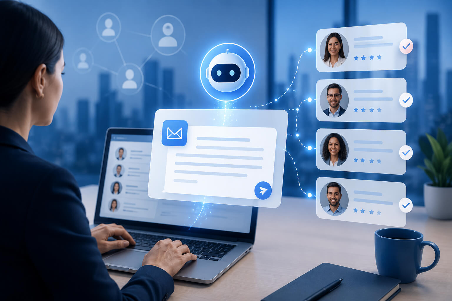 LinkedIn AI-powered job outreach