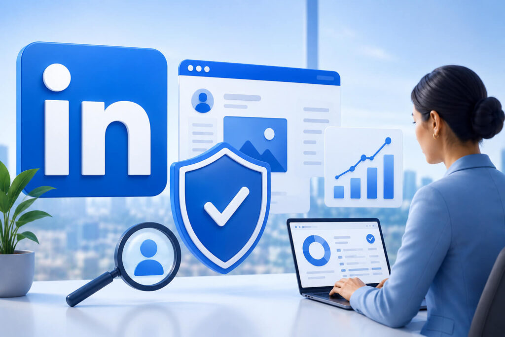 LinkedIn ad verification