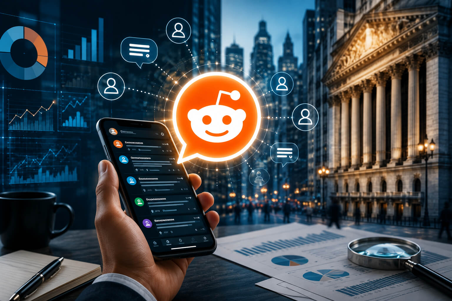 Reddit financial services trends