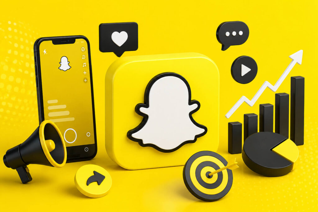 Creator content on Snapchat