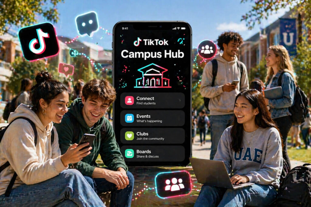 TikTok Campus Hub feature