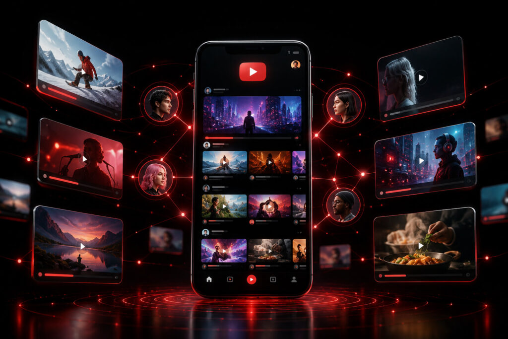 YouTube custom feeds