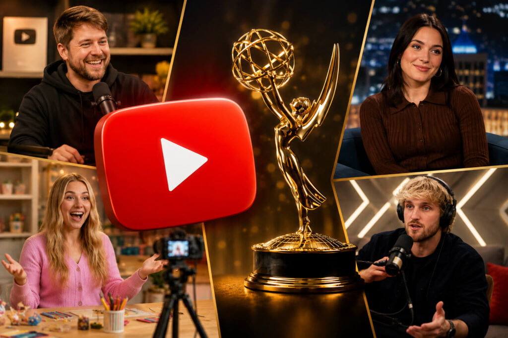 YouTube Emmy nominations 2026
