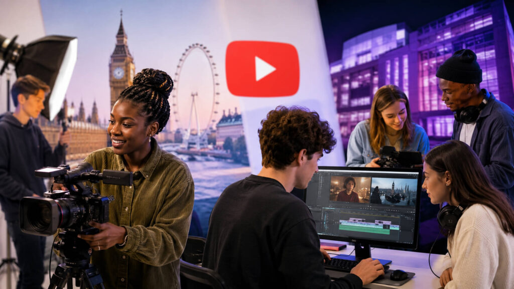 YouTube UK digital skills training