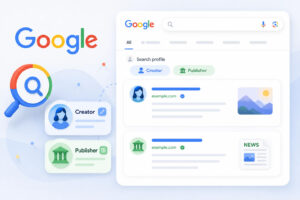 Google Tests Search Profiles for Creators and Publishers