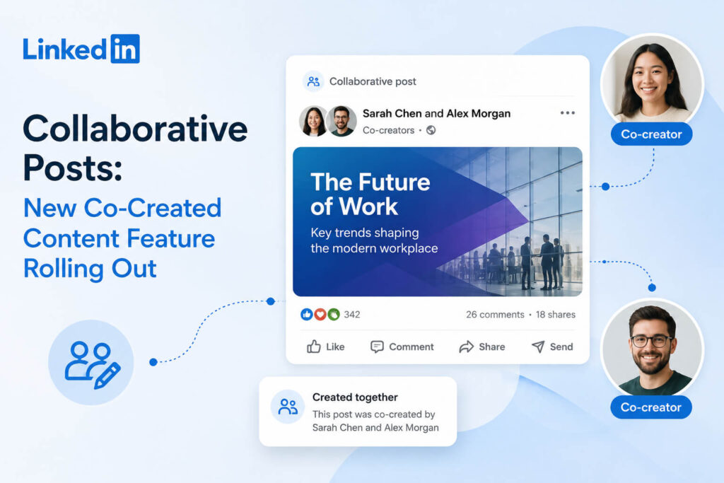 LinkedIn collaborative posts