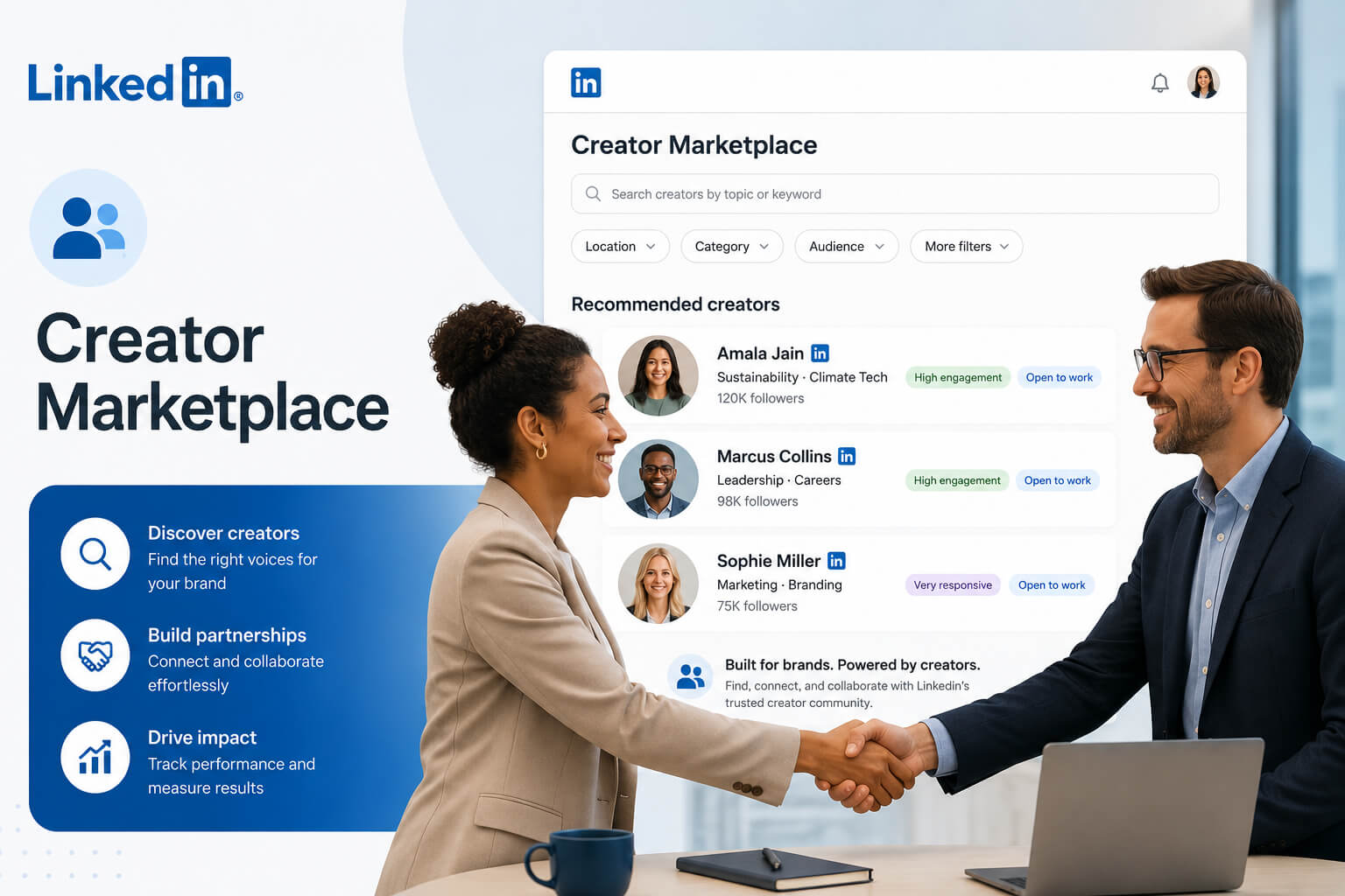 LinkedIn Creator Marketplace