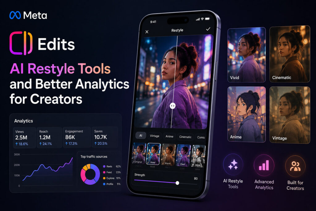 Meta Edits app updates