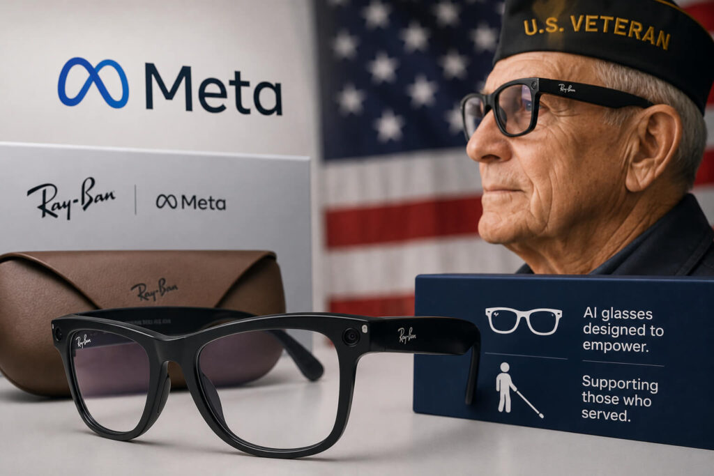 Meta AI glasses for veterans